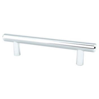 Berenson, Transitional Advantage Two, 3 3/4" (96mm) Bar Pull, Polished Chrome