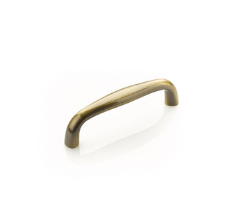 Schaub and Company, Traditional, 3" Curved Pull, Antique Brass