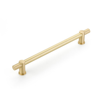 Schaub and Company, Fonce, 12" (305mm) Appliance Bar Pull, Satin Brass