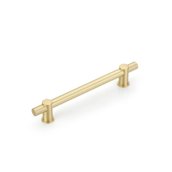 Schaub and Company, Fonce, 6" Bar Pull, Satin Brass