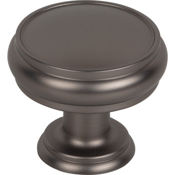 Top Knobs, Serene, Eden, 1 3/8" Round Knob, Ash Gray