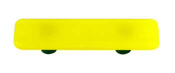 Aquila Art Glass, Solids, 3" Straight Pull, Canary Yellow