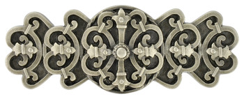 Notting Hill, Chateau, 3" Straight Pull, Antique Pewter