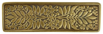 Notting Hill, English Garden, Mountain Ash, 3" Pull, Antique Brass