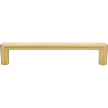 Elements, Gibson, 5 1/16" (128mm) Straight Pull, Brushed Gold - alternate view 1