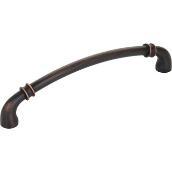 Jeffrey Alexander, Marie, 6 5/16" (160mm) Curved Pull, Brushed Oil Rubbed Bronze