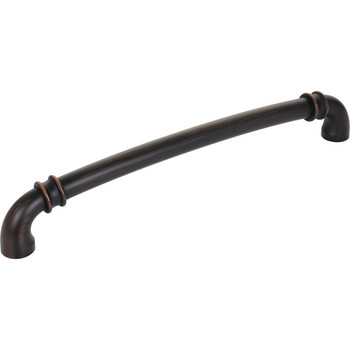 Jeffrey Alexander, Marie, 12" (305mm) Curved Appliance Pull, Brushed Oil Rubbed Bronze