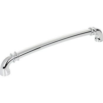 Jeffrey Alexander, Marie, 18" Curved Appliance Pull, Polished Chrome