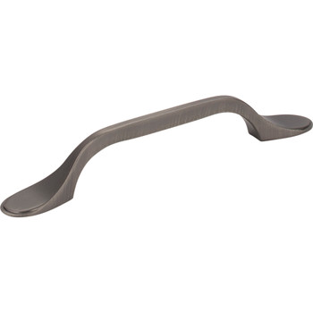 Elements, Kenner, 3 3/4" (96mm) Curved Pull, Brushed Pewter