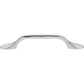 Elements, Kenner, 3 3/4" (96mm) Curved Pull, Polished Chrome - alternate view