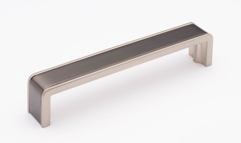 Sietto, Fusion, 6" Straight Pull, Gunmetal with Satin Nickel