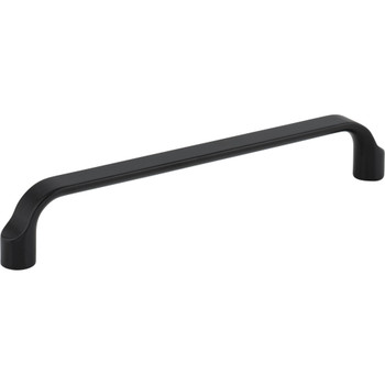 Elements, Brenton, 6 5/16" (160mm) Straight Pull, Matte Black