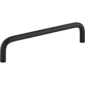 Elements, Torino, 5 1/16" (128mm) Wire Pull, Matte Black