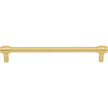 Jeffrey Alexander, Hayworth, 7 9/16" (192mm) Bar Pull, Brushed Gold - alternate view 1