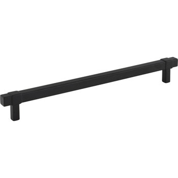 Jeffrey Alexander, Zane, 8 13/16" (224mm) Bar Pull, Matte Black