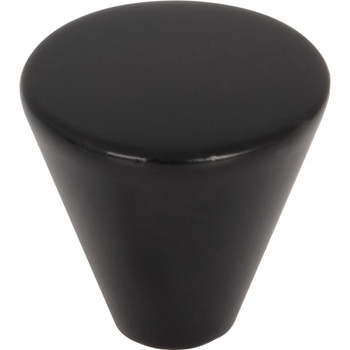 Elements, Sedona, 1" Round Knob, Matte Black