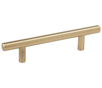 Amerock, Bar Pulls, 3 3/4" (96mm) Bar Pull, Golden Champagne