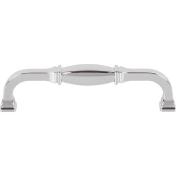 Jeffrey Alexander, Audrey, 5 1/16" (128mm) Curved Pull, Polished Chrome - alternate view 1