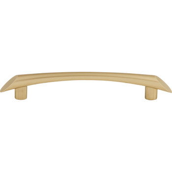 Top Knobs, Barrington, Edgewater, 5 1/16" (128mm) Straight Pull, Honey Bronze