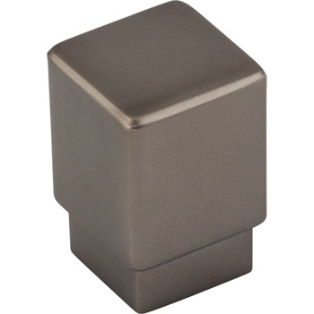 Top Knobs, Sanctuary, Tapered Square, 3/4" Square Knob, Ash Gray - alt view