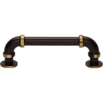 Atlas Homewares, Steam Punk, 3 3/4" (96mm) Straight Pull, Cafe Bronze