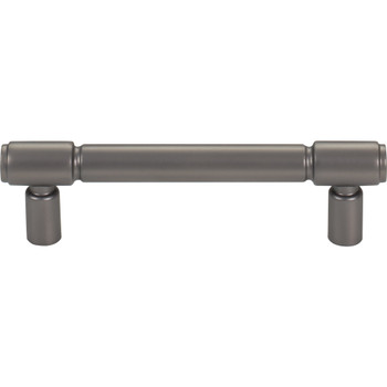 Top Knobs, Regent's Park, Clarence, 3 3/4" (96mm) Bar Pull, Ash Gray