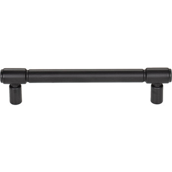 Top Knobs, Regent's Park, Clarence, 5 1/16" (128mm) Bar Pull, Flat Black