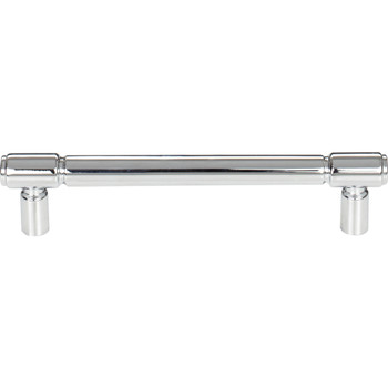 Top Knobs, Regent's Park, Clarence, 5 1/16" (128mm) Bar Pull, Polished Chrome