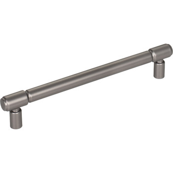 Top Knobs, Regent's Park, Clarence, 6 5/16" (160mm) Bar Pull, Ash Gray - alt view