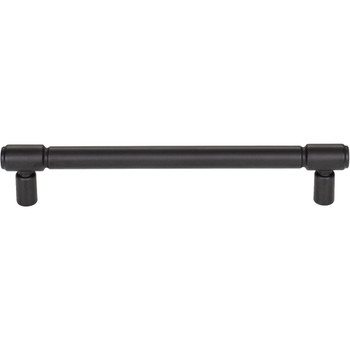 Top Knobs, Regent's Park, Clarence, 6 5/16" (160mm) Bar Pull, Flat Black