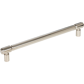 Top Knobs, Regent's Park, Clarence, 7 9/16" (192mm) Bar Pull, Polished Nickel - alt view