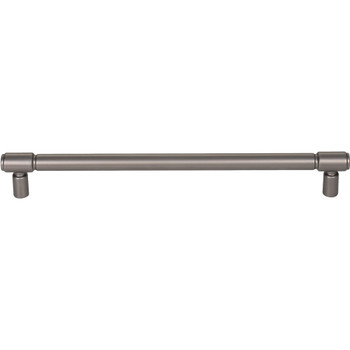 Top Knobs, Regent's Park, Clarence, 8 13/16" (224mm) Bar Pull, Ash Gray