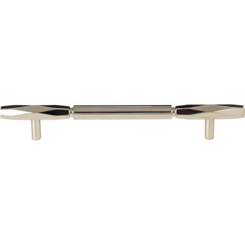 Top Knobs, Regent's Park, Kingsmill, 6 5/16" (160mm) Bar Pull, Polished Nickel