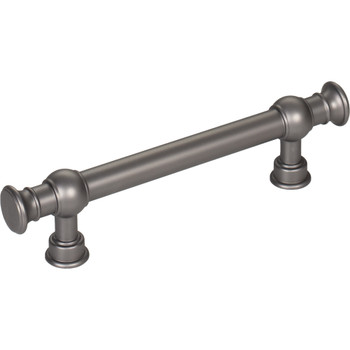 Top Knobs, Regent's Park, Ormonde, 3 3/4" (96mm) Bar Pull, Ash Gray - alt view