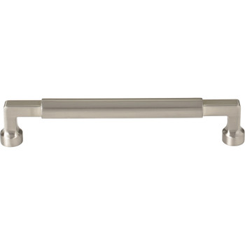 Top Knobs, Regent's Park, Cumberland, 6 5/16" (160mm) Straight Pull, Brushed Satin Nickel