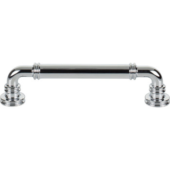 Top Knobs, Morris, Cranford, 5 1/16" (128mm) Straight Pull, Polished Chrome