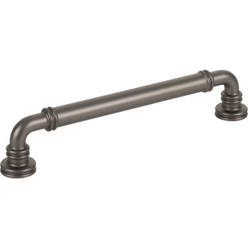 Top Knobs, Morris, Cranford, 6 5/16" (160mm) Straight Pull, Ash Gray - alt view 1