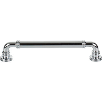 Top Knobs, Morris, Cranford, 6 5/16" (160mm) Straight Pull, Polished Chrome