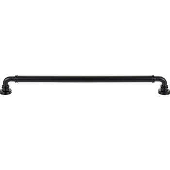 Top Knobs, Morris, Cranford, 12" (305mm) Straight Pull, Flat Black