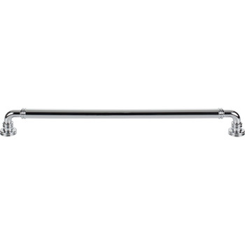 Top Knobs, Morris, Cranford, 12" (305mm) Straight Pull, Polished Chrome