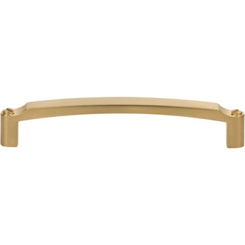 Top Knobs, Morris, Haddonfield, 5 1/16" (128mm) Curved Pull, Honey Bronze