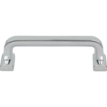 Top Knobs, Morris, Harrison, 3 3/4" (96mm) Straight Pull, Polished Chrome