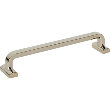 Top Knobs, Morris, Harrison, 6 5/16" (160mm) Straight Pull, Polished Nickel - alt view 1