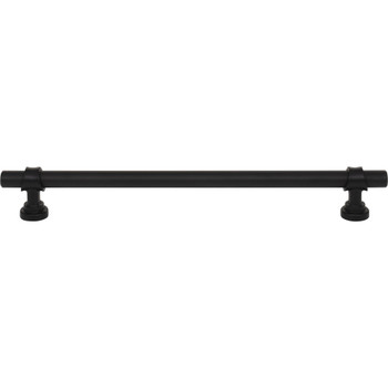 Top Knobs, Dakota, Bit, 8 13/16" (224mm) Bar Pull, Flat Black