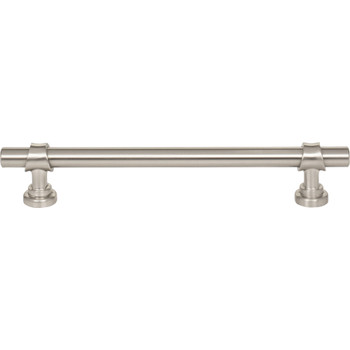 Top Knobs, Dakota, Bit, 6 5/16" (160mm) Bar Pull, Brushed Satin Nickel