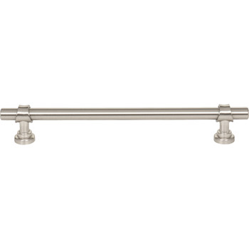 Top Knobs, Dakota, Bit, 7 9/16" (192mm) Bar Pull, Brushed Satin Nickel