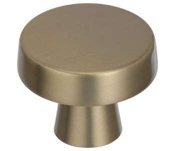 Amerock, Blackrock, 1 5/8" (44mm) Round Knob, Golden Champagne