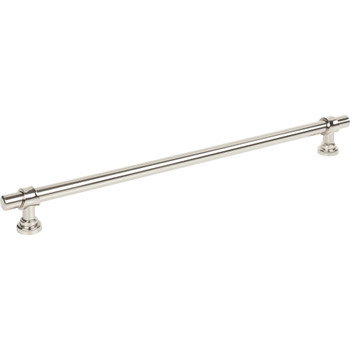 Top Knobs, Dakota, Bit, 12" (305mm) Bar Pull, Polished Nickel - alt view