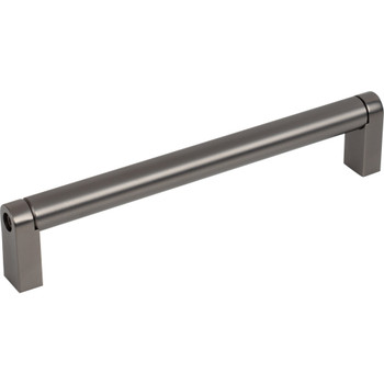 Top Knobs, Bar Pulls, Pennington, 6 5/16" (160mm) Straight Pull, Ash Gray - alt view