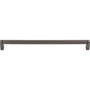 Top Knobs, Bar Pulls, Amwell, 15" Straight Pull, Ash Gray